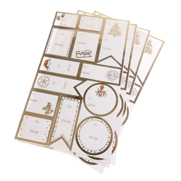 La Petite Noel Icons Holiday Gift Labels - Graphique de France