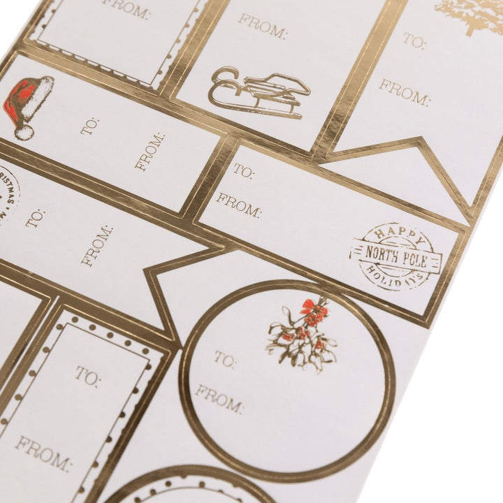 La Petite Noel Icons Holiday Gift Labels - Graphique de France