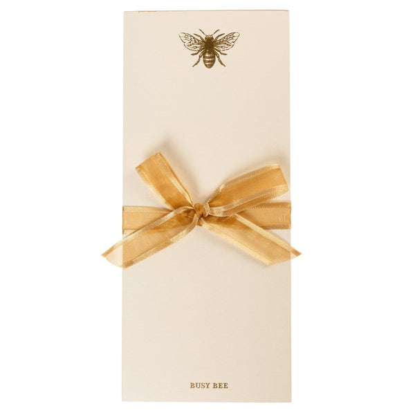 La Petite Presse Collection Bee La Petite Presse Gold Foil List Pad - Graphique de France