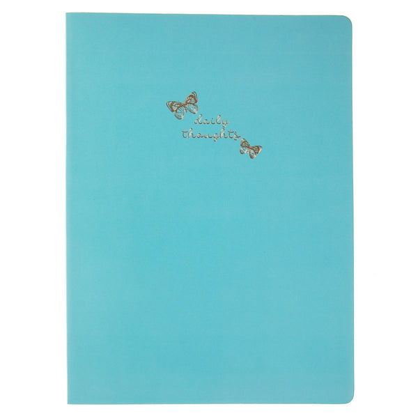 La Petite Presse Collection Butterfly 7 x 9 Vegan Leather Journal - Graphique de France