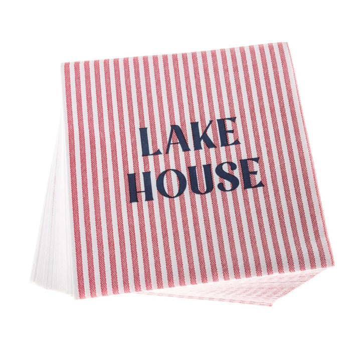 Lake House Cocktail Napkins - Graphique de France