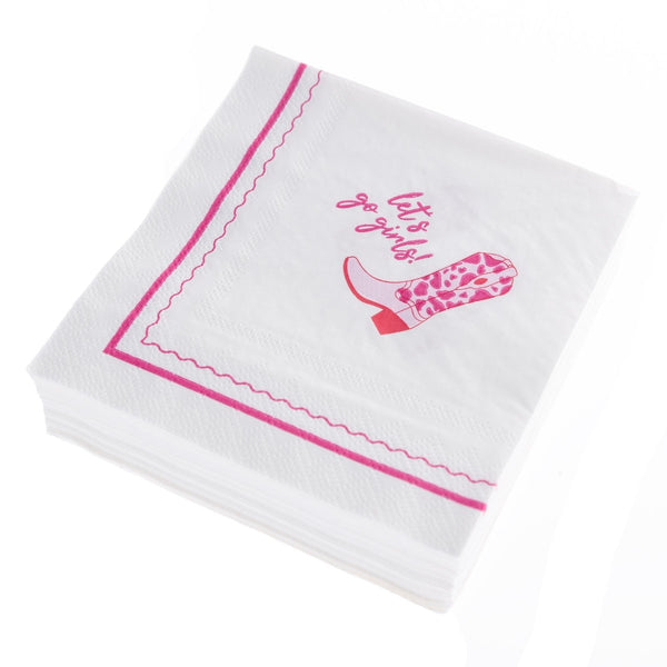 Lets Go Girls Cocktail Napkins - Graphique de France