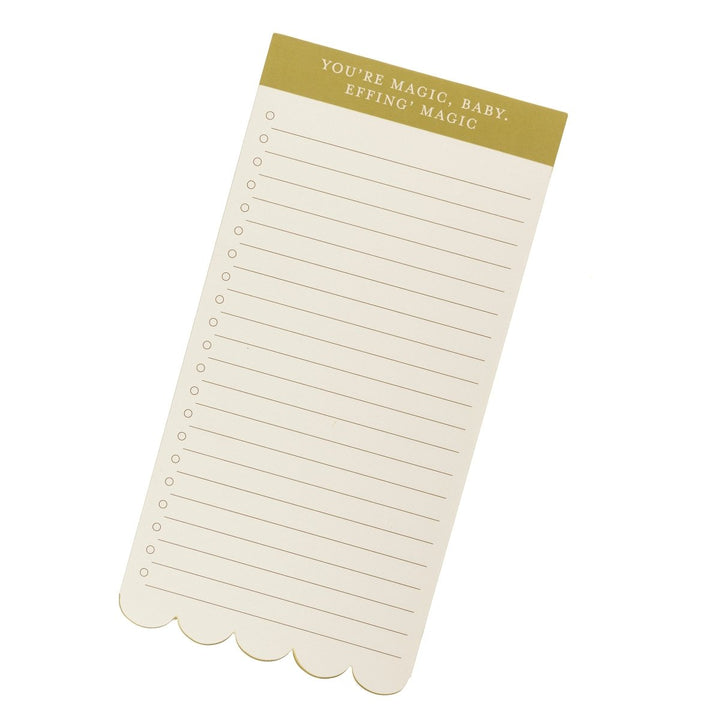 Light Green Die - Cut List Pad - Graphique de France