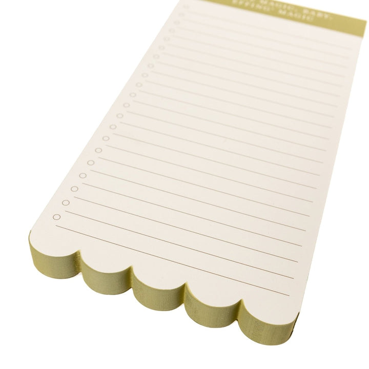 Light Green Die - Cut List Pad - Graphique de France