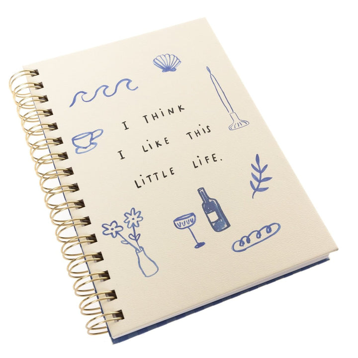 Like this Little Life 6 x 8 Spiral Hard Cover Journal - Graphique de France