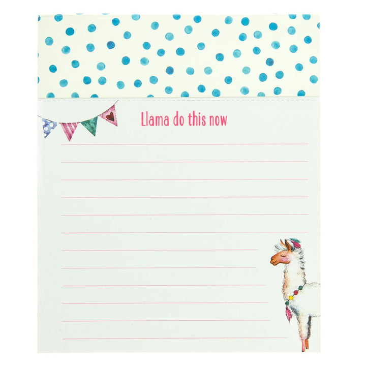 Llama Love Jotter Notepad - Graphique de France