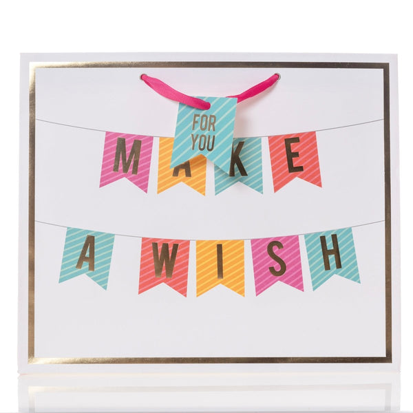 Make A Wish Flag Large Landscape Gift Bag - Graphique de France