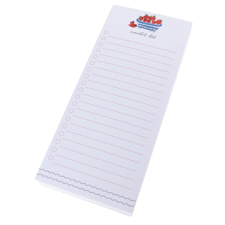 Market List Berry Basket Notepad - Graphique de France