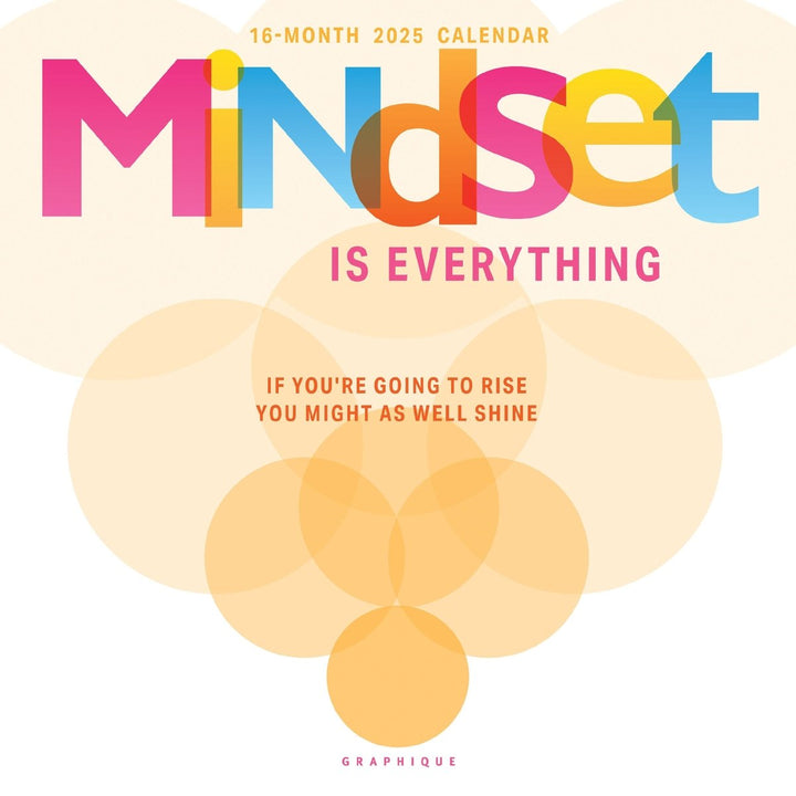 Mindset Is Everything 12 x 12 Wall Calendar - Graphique de France