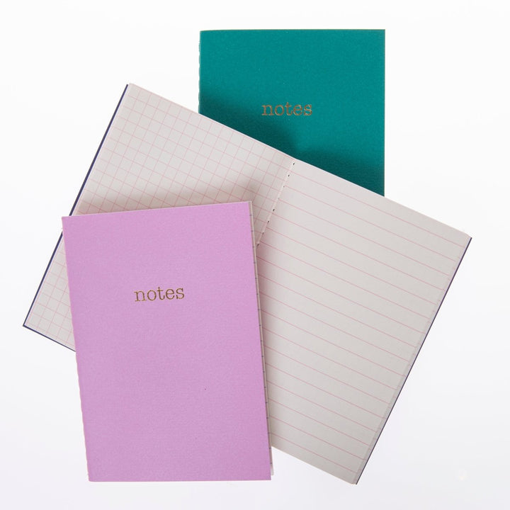 Modern Colors Set of 3 Mini Journals - Graphique de France