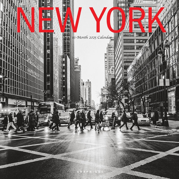 New York 12 x 12 Wall Calendar - Graphique de France