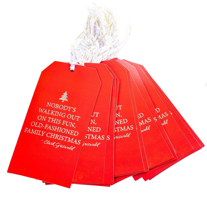 Old Fashioned Family Christmas Single Holiday Gift Tags - Graphique de France