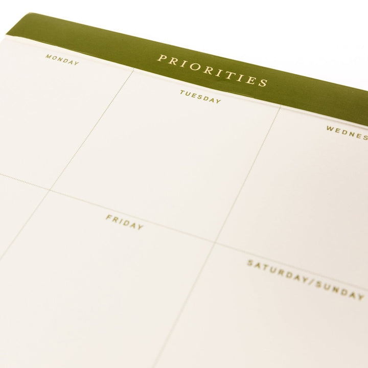 Olive Green Legal Pad - Graphique de France