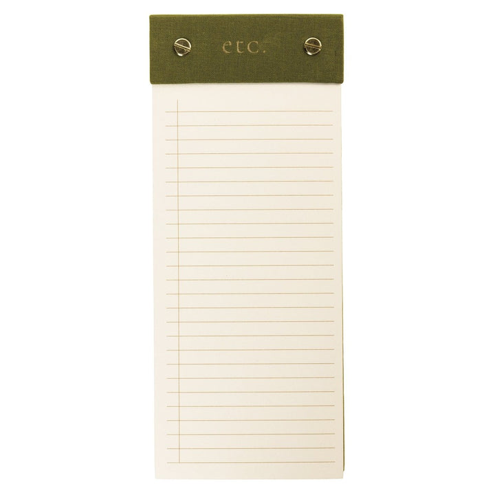 Olive Post - Bound List Pad - Graphique de France