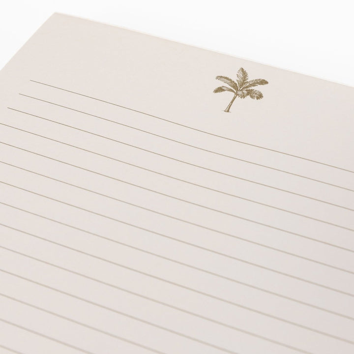 Palm Tree Large Notepad - Graphique de France