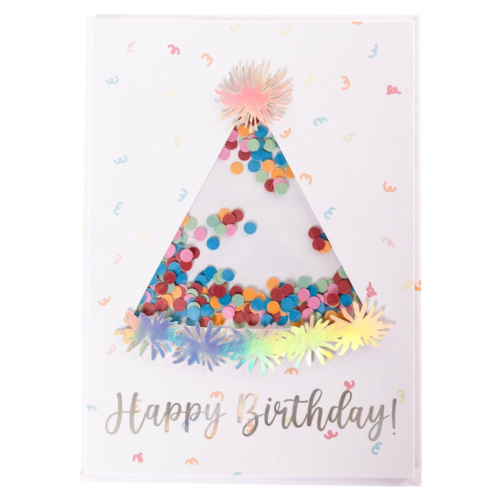 Party Hat Handmade Card - Graphique de France