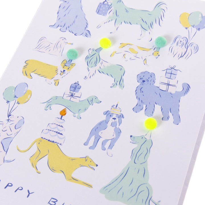 Pastel Dogs Handmade Card - Graphique de France
