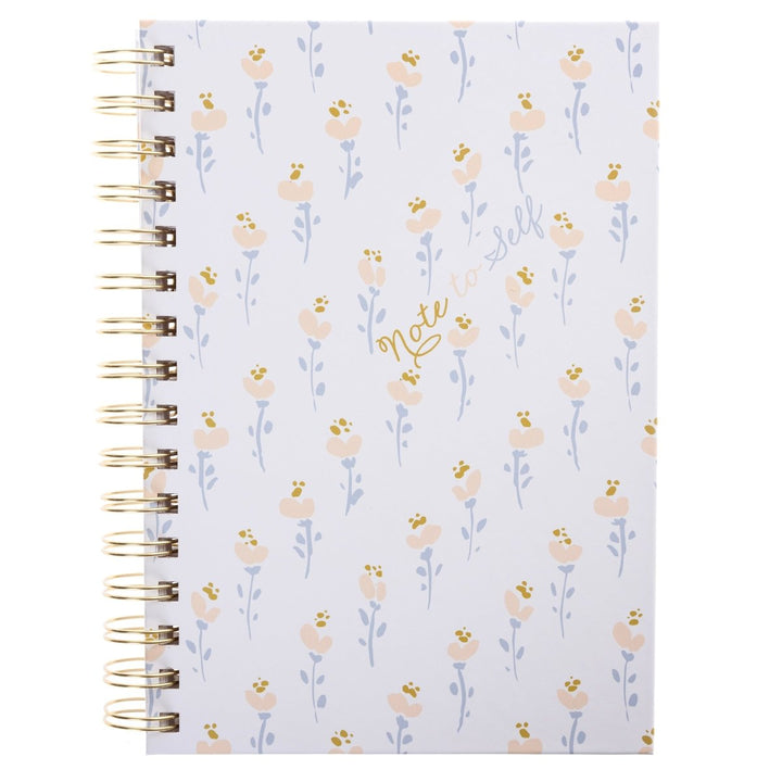 Pastel Floral 6 x 8 Spiral Hard Cover Journal - Graphique de France