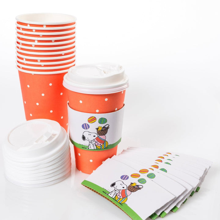 Peanuts Easter 12 Disposable Travel Cups - Graphique de France