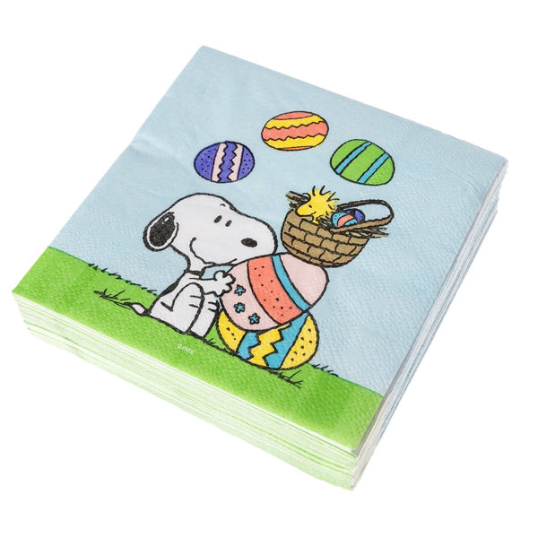 Peanuts Easter Cocktail Napkins - Graphique de France