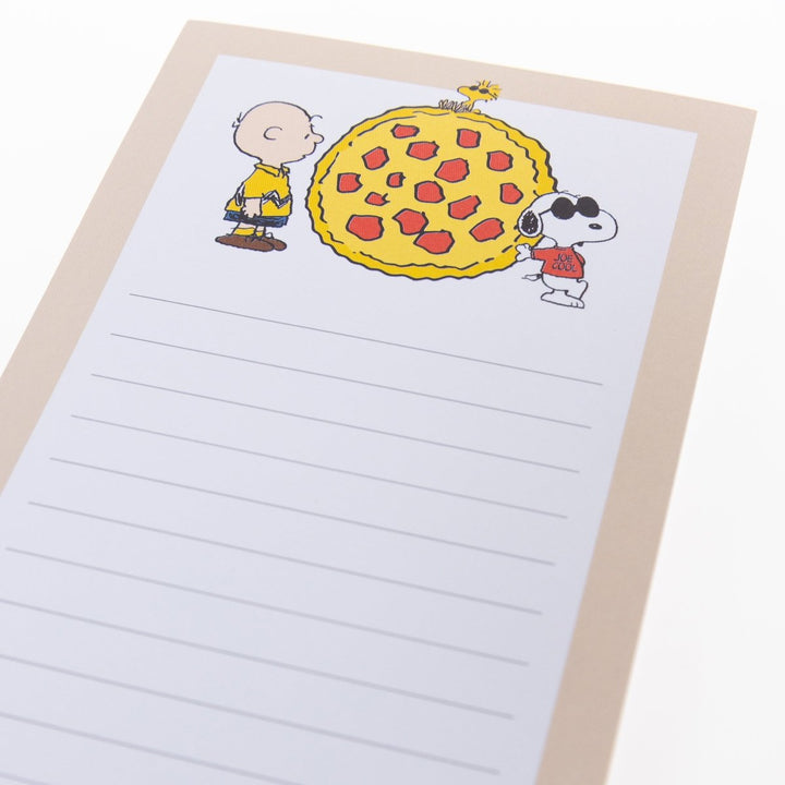 Peanuts Pizza Notepad - Graphique de France