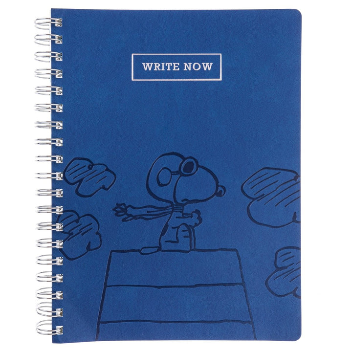 Peanuts&#8482; 8 x 10 Spiral Vegan Leather Journal - Graphique de France