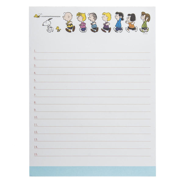 Peanuts&#8482; Run Large Notepad - Graphique de France