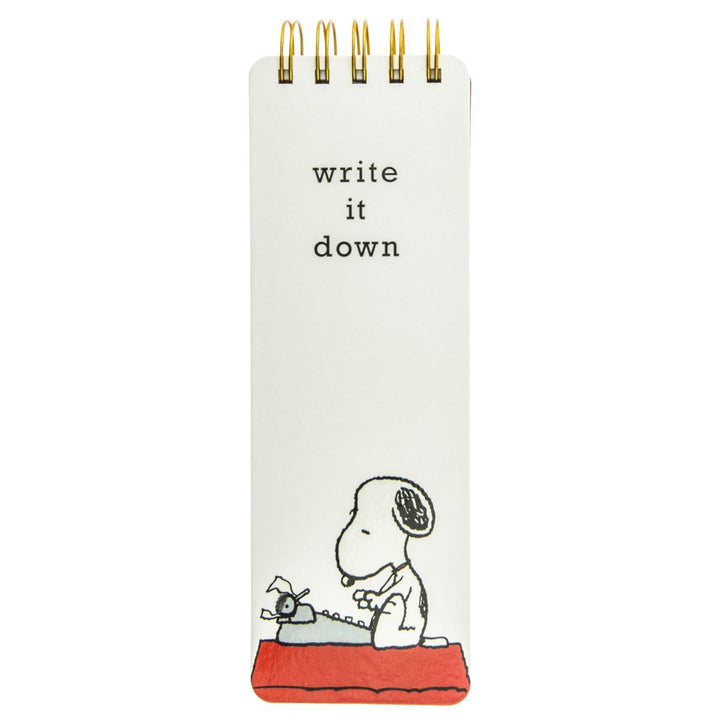 Peanuts&#8482; Typewriter Reporter Notepad - Graphique de France