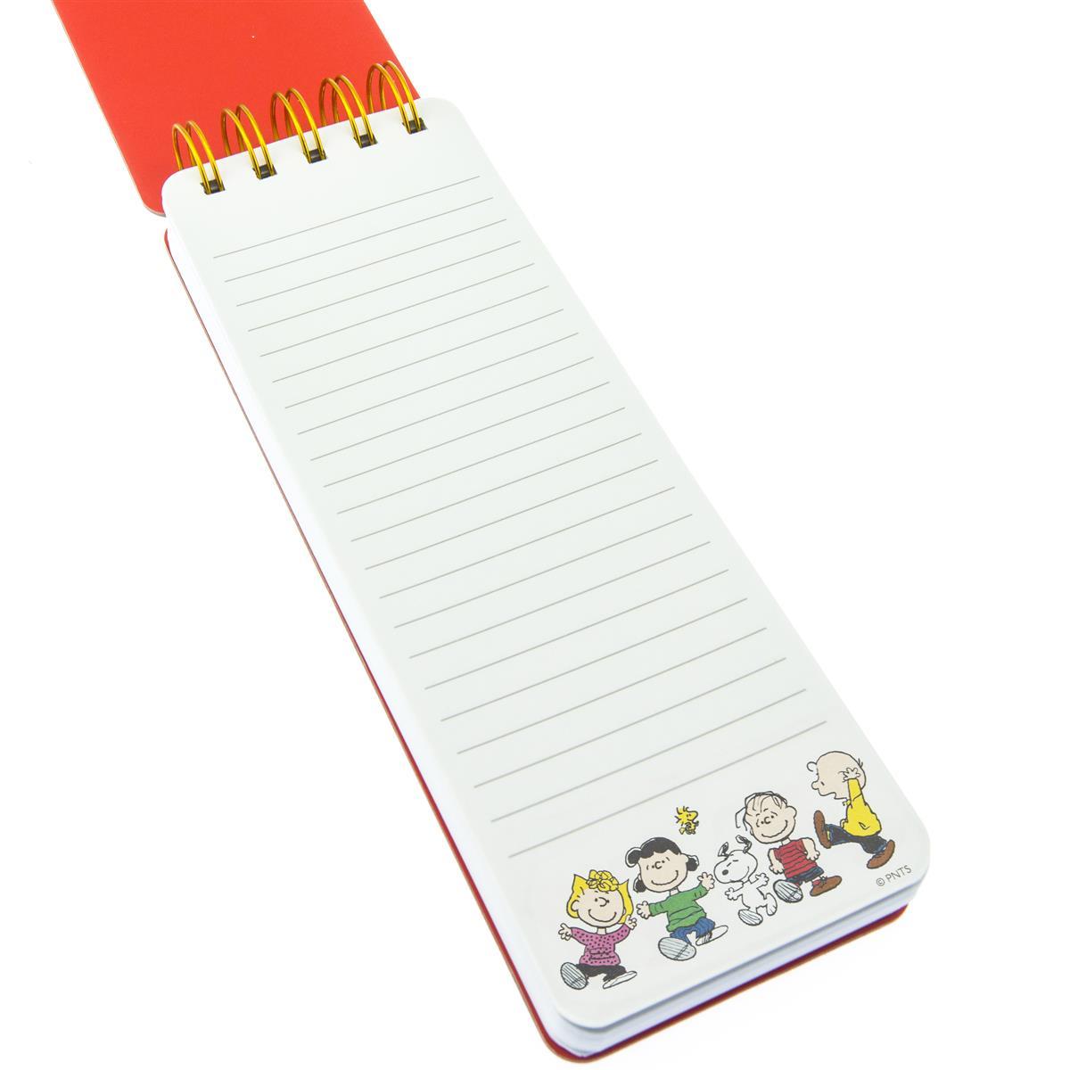 Snoopy Typewriter Reporter Notepad | White & Red | 150 Pages | Peanuts ...