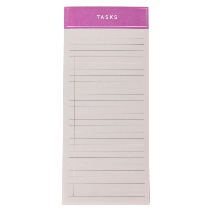 Pink Grid Magnetic Notepad - Graphique de France