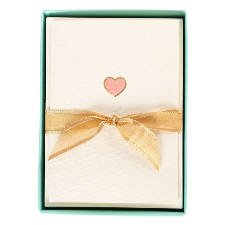 Pink Heart La Petite Presse Boxed Card - Graphique de France