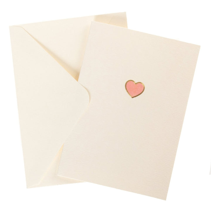 Pink Heart La Petite Presse Boxed Card - Graphique de France