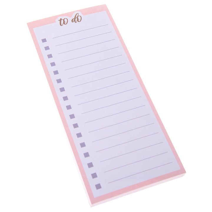 Pink To Do Magnetic Notepad - Graphique de France