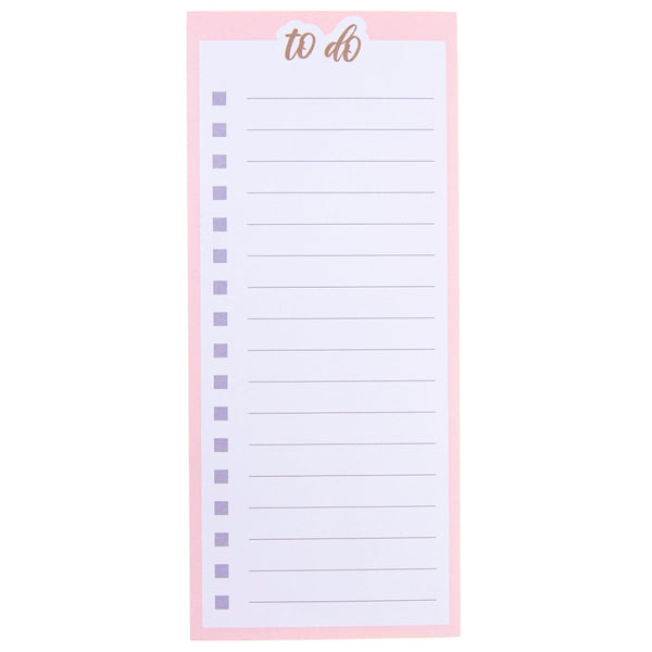 Pink To Do Magnetic Notepad - Graphique de France