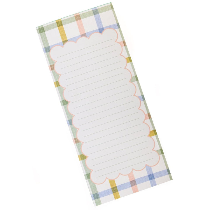 Plaid Magnetic Notepad - Graphique de France