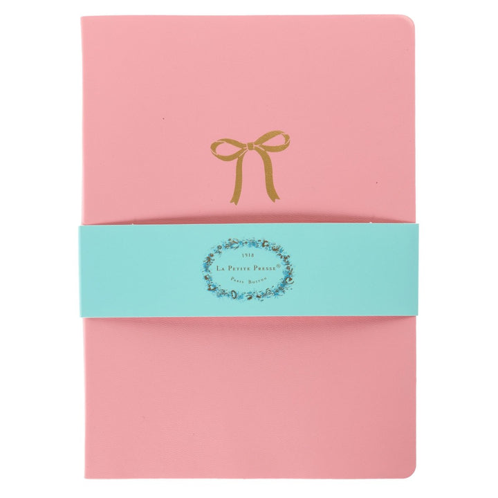 Pretty Bow 6 x 8 Vegan Leather Journal - Graphique de France