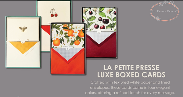 La Petite Presse Collection L'orange La Petite Presse Luxe Boxed Cards