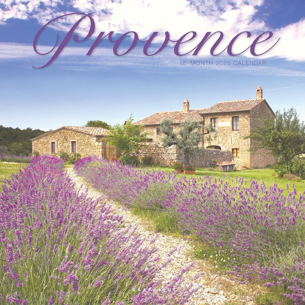 Provence 12 x 12 Wall Calendar - Graphique de France