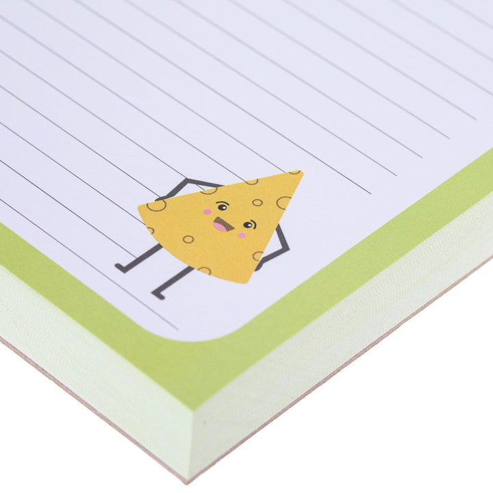 Punny Cheese Large Magnetic Notepad - Graphique de France