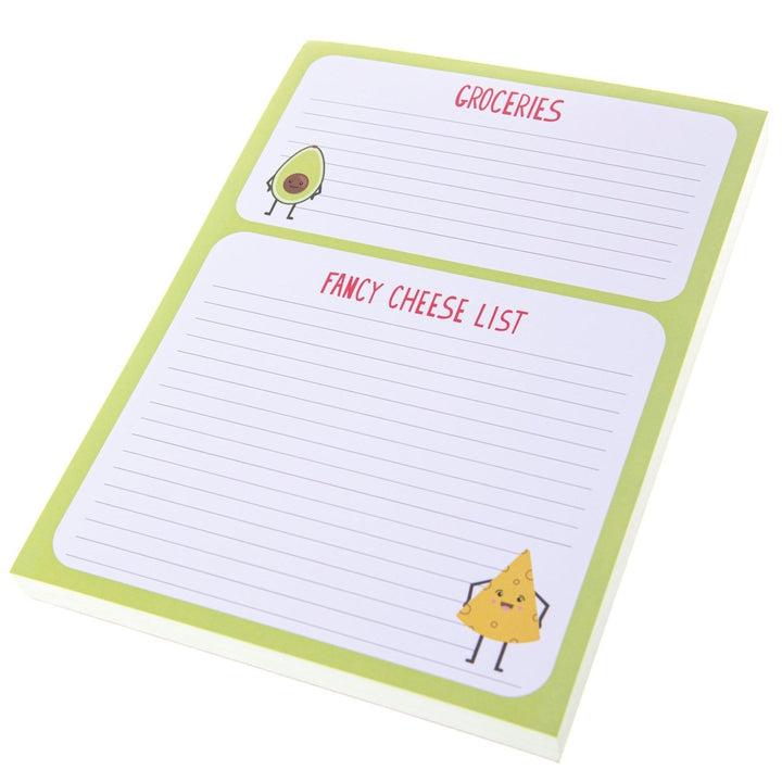 Punny Cheese Large Magnetic Notepad - Graphique de France