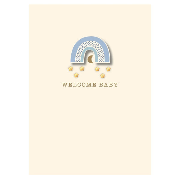 Rainbow Baby Handmade Card - Graphique de France