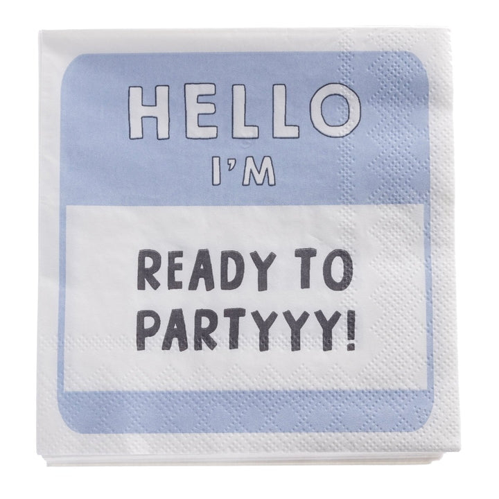 Ready to Party! Cocktail Napkins - Graphique de France