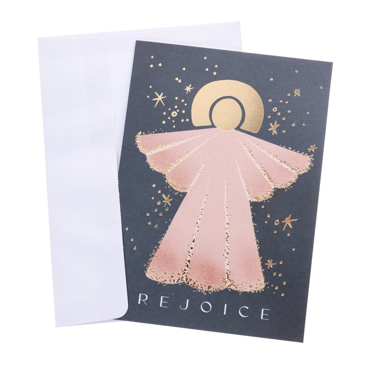 Rejoice Angel Large Classic Holiday Boxed Card - Graphique de France