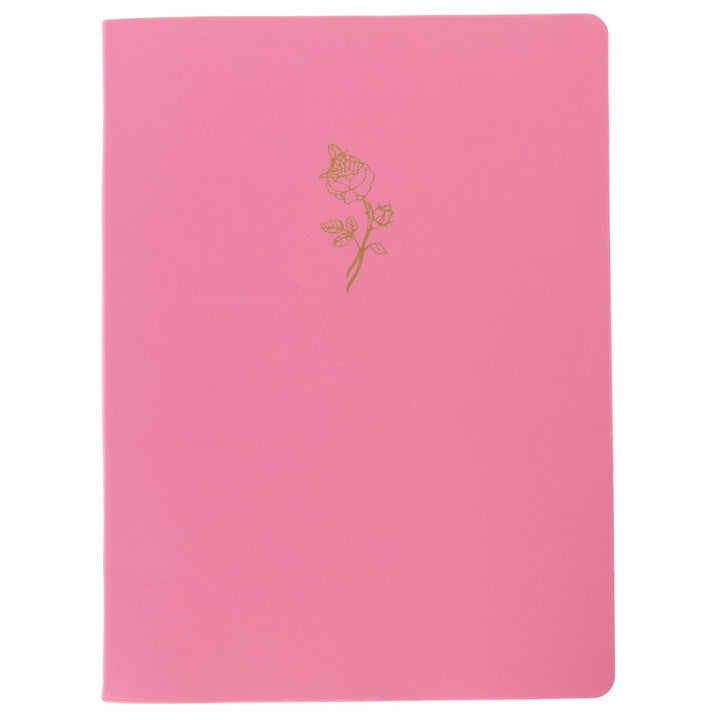 Rose 6 x 8 Vegan Leather Journal - Graphique de France