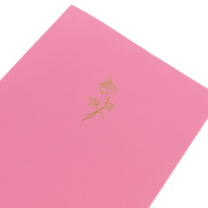 Rose 6 x 8 Vegan Leather Journal - Graphique de France