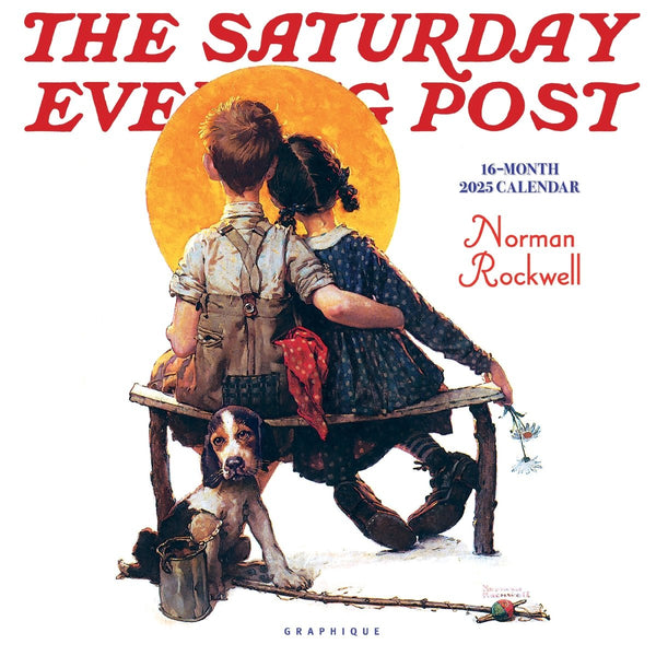 Saturday Evening Post 12 x 12 Wall Calendar - Graphique de France