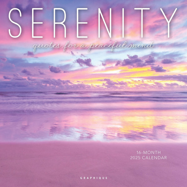 Serenity 12 x 12 Wall Calendar - Graphique de France