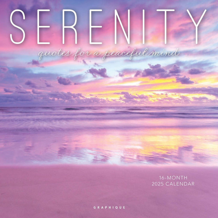 Serenity 12 x 12 Wall Calendar - Graphique de France