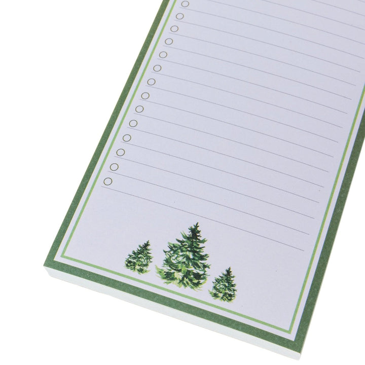 Shopping List Trees Holiday Magnetic Notepad - Graphique de France