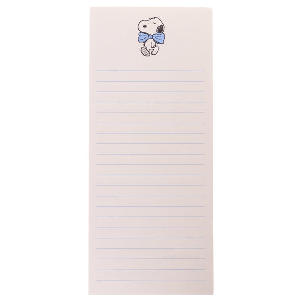 Snoopy Blue Bow Tie Notepad - Graphique de France